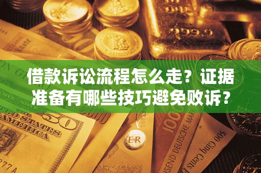 武汉借款诉讼流程怎么走？证据准备有哪些技巧避免败诉？