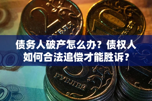 武汉债务人破产怎么办？债权人如何合法追偿才能胜诉？