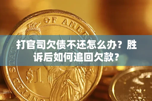 武汉打官司欠债不还怎么办？胜诉后如何追回欠款？