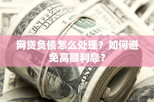 武汉网贷负债怎么处理？如何避免高额利息？