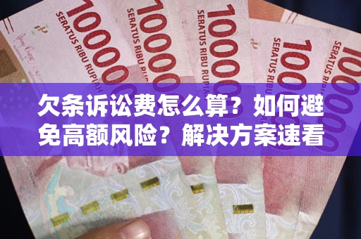 武汉欠条诉讼费怎么算？如何避免高额风险？解决方案速看！