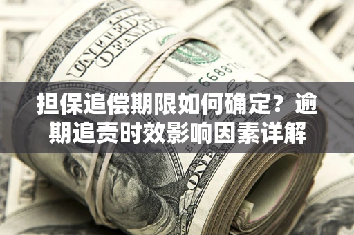武汉担保追偿期限如何确定？逾期追责时效影响因素详解