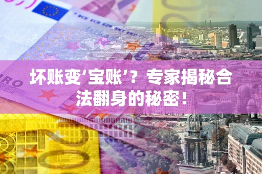 武汉坏账变‘宝账’？专家揭秘合法翻身的秘密！