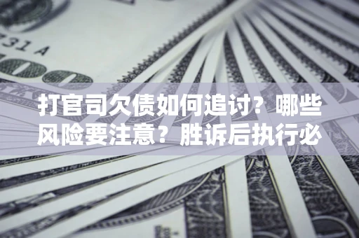 武汉打官司欠债如何追讨？哪些风险要注意？胜诉后执行必看！