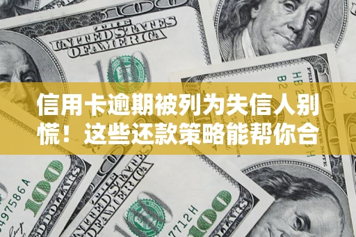 武汉信用卡逾期被列为失信人别慌！这些还款策略能帮你合法止损