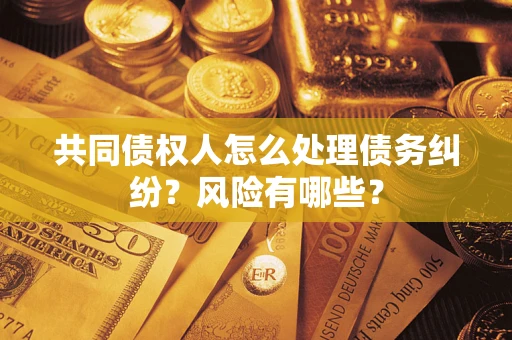 武汉共同债权人怎么处理债务纠纷？风险有哪些？