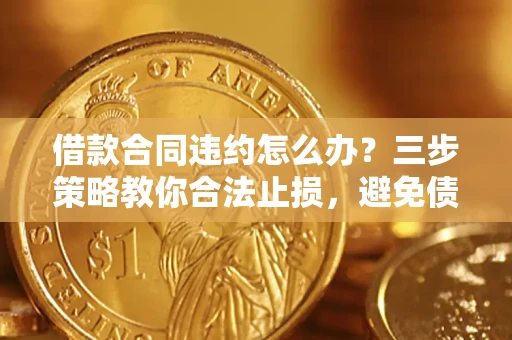 武汉借款合同违约怎么办？三步策略教你合法止损，避免债务危机升级