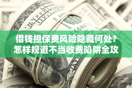 武汉借钱担保费风险隐藏何处？怎样规避不当收费陷阱全攻略！